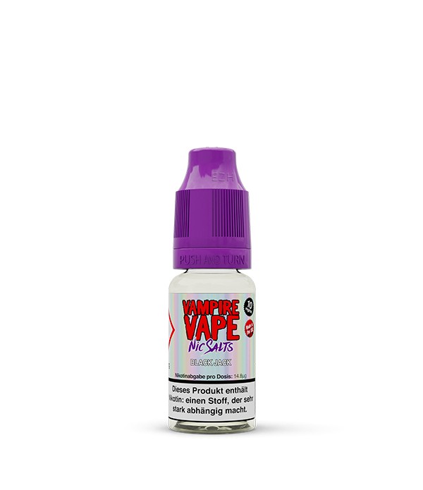 Black Jack Nikotinsalz Liquid Vampire Vape