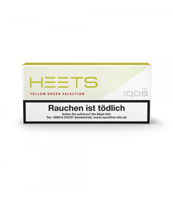 HEETS Tabaksticks Yellow Green Selection IQOS